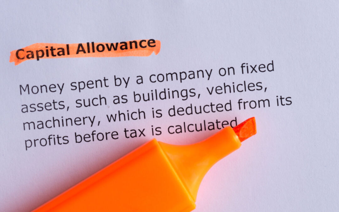 Capital Allowances and the Super Deduction